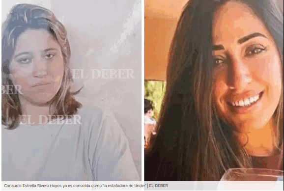 Consuelo la estafadora de Tinder estuvo presa en Bolivia y también